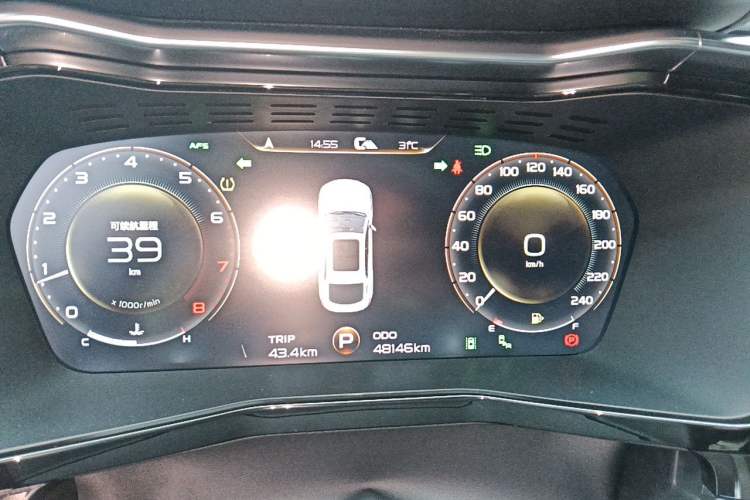 Used Geely Auto Monjaro 2020 High-Energy Edition 350T Yuxingzhe Instrument Cluster