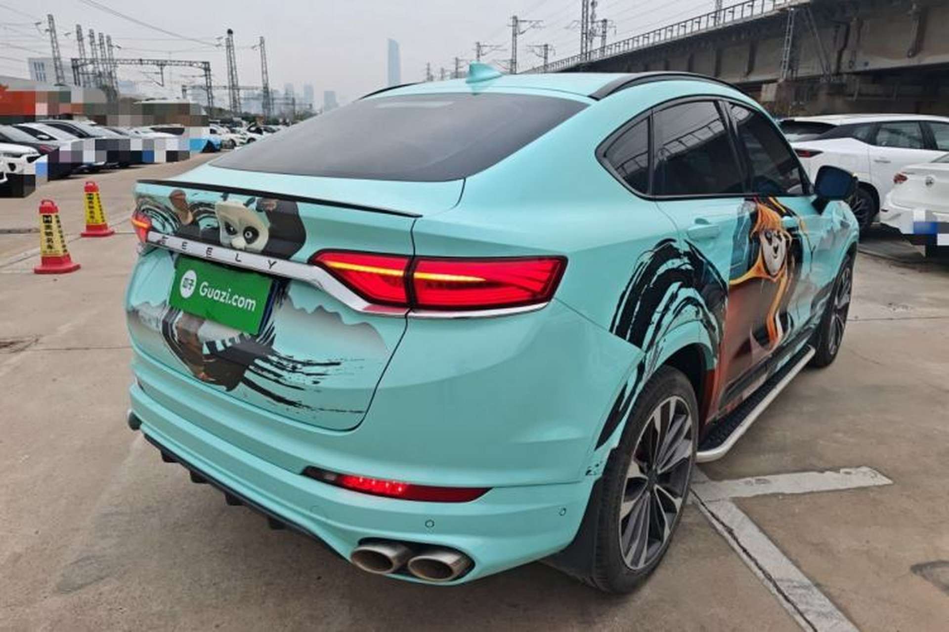 Used Geely Auto Monjaro 2020 High-Energy Edition 350T Yuxingzhe Rear Right 45 Deg