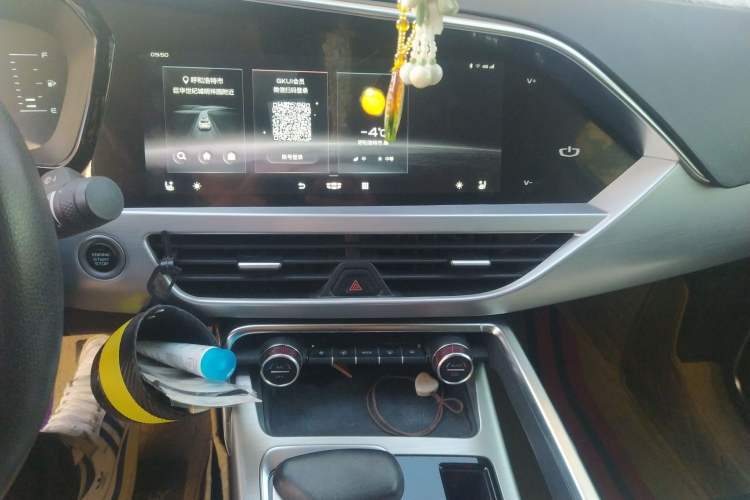 Used Geely Auto Monjaro 2020 High-Energy Edition 300T Yáoxīngzhě Audio And AC Panel
