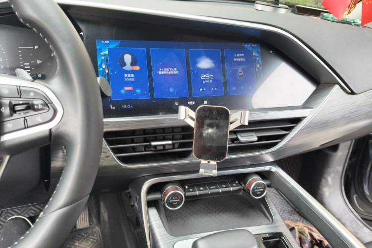 Used Geely Auto Monjaro 2020 High-Energy Edition 350T Yáoxīngzhě Audio And AC Panel