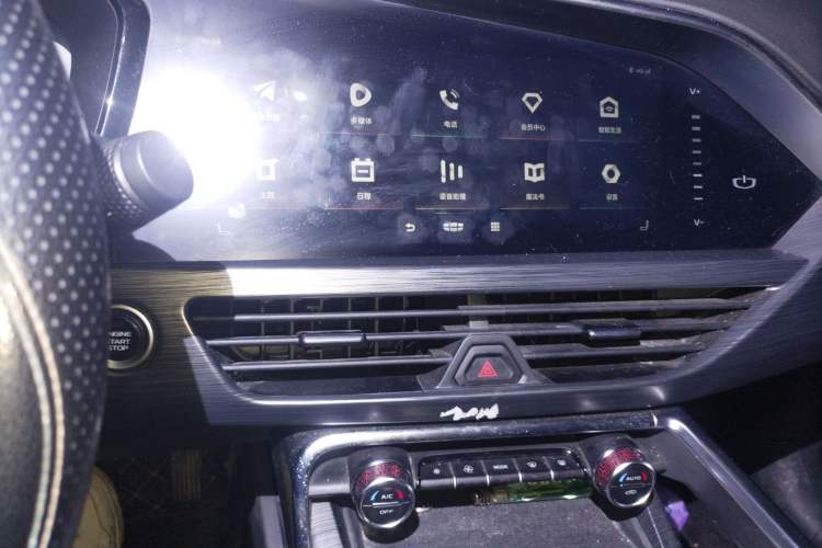 Used Geely Auto Monjaro 2020 High-Energy Edition 350T Yáoxīngzhě Audio And AC Panel