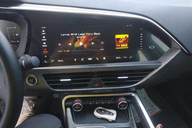 Used Geely Auto Monjaro 2020 High-Energy Edition 350T Yáoxīngzhě Audio And AC Panel