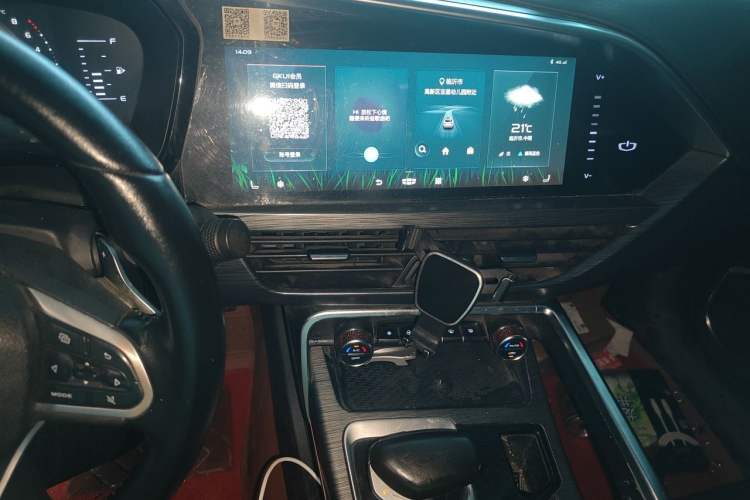 Used Geely Auto Monjaro 2020 High-Energy Edition 350T Yáoxīngzhě Audio And AC Panel