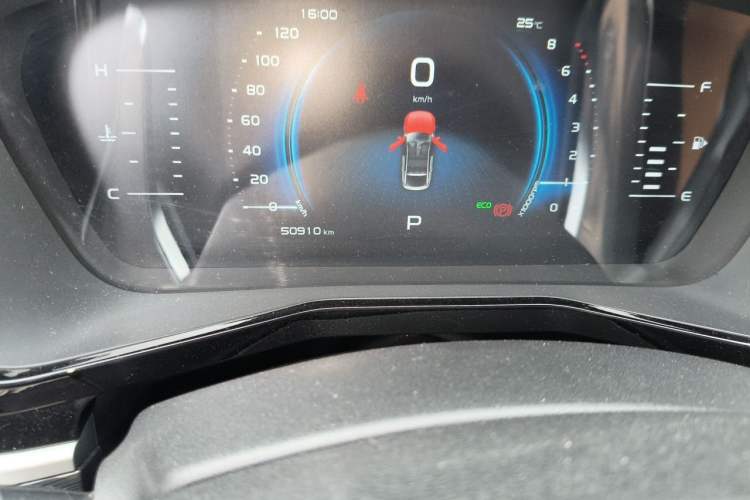 Used Geely Auto Monjaro 2020 High-Energy Edition 350T Yáoxīngzhě Odometer Close Up