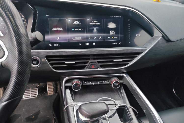 Used Geely Auto Monjaro 2020 High-Energy Edition 350T Yuxingzhe AWD Audio And AC Panel