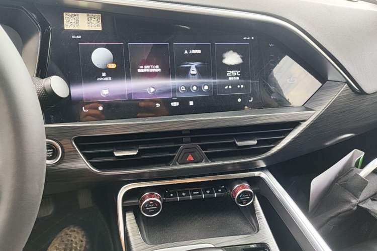 Used Geely Auto Monjaro 2020 High-Energy Edition 350T Yáoxīngzhě Audio And AC Panel