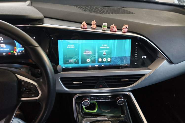 Used Geely Auto Monjaro 2020 High-Energy Edition 300T Yáoxīngzhě Audio And AC Panel