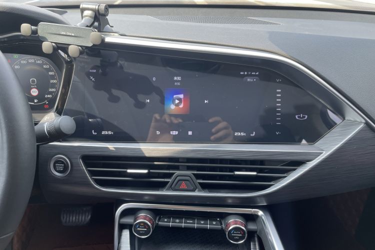 Used Geely Auto Monjaro 2020 High-Energy Edition 350T Yuxingzhe Audio And AC Panel