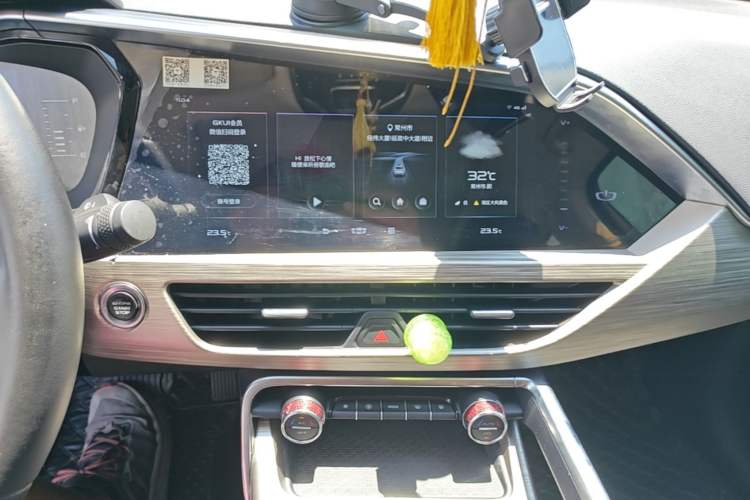 Used Geely Auto Monjaro 2020 High-Energy Edition 260T Rui Xingzhe Audio And AC Panel