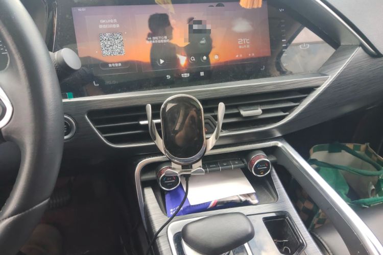 Used Geely Auto Monjaro 2020 High-Energy Edition 350T Yáoxīngzhě Audio And AC Panel