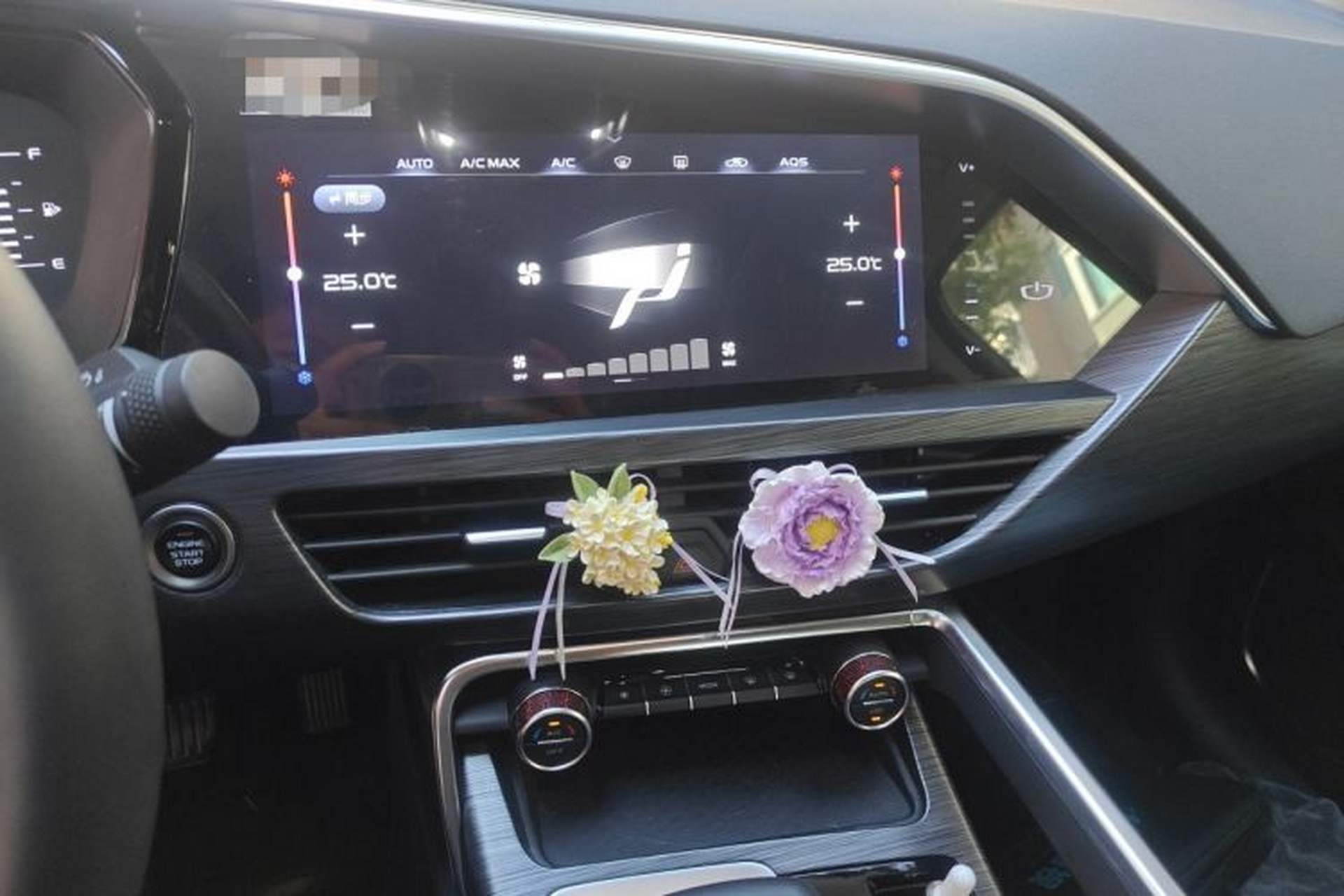 Used Geely Auto Monjaro 2020 High-Energy Edition 350T Yáoxīngzhě Audio And AC Panel