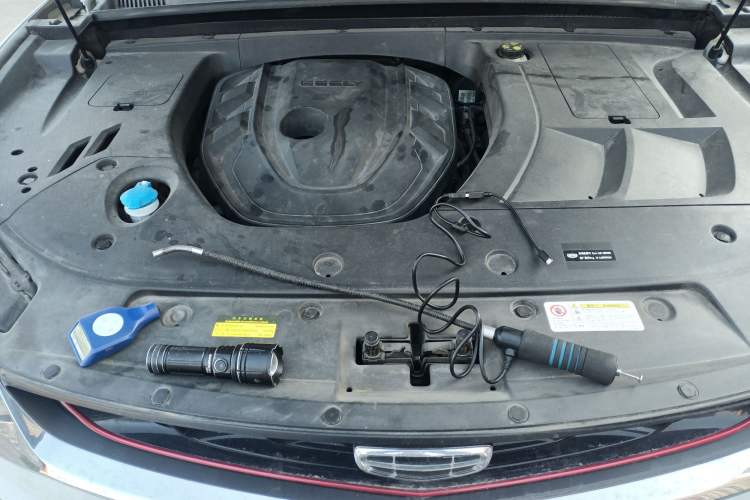 Used Geely Auto Monjaro 2020 High-Energy Edition 350T Yáoxīngzhě Engine Bay