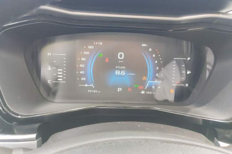 Used Geely Auto Monjaro 2020 High-Energy Edition 300T Yáoxīngzhě Instrument Cluster