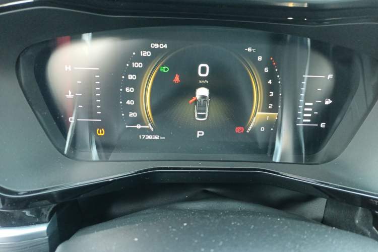 Used Geely Auto Monjaro 2020 High-Energy Edition 350T Yáoxīngzhě Odometer Close Up