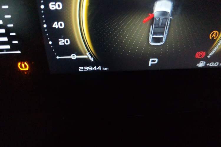 Used Geely Auto Monjaro 2020 High-Energy Edition 300T Yáoxīngzhě Odometer Close Up