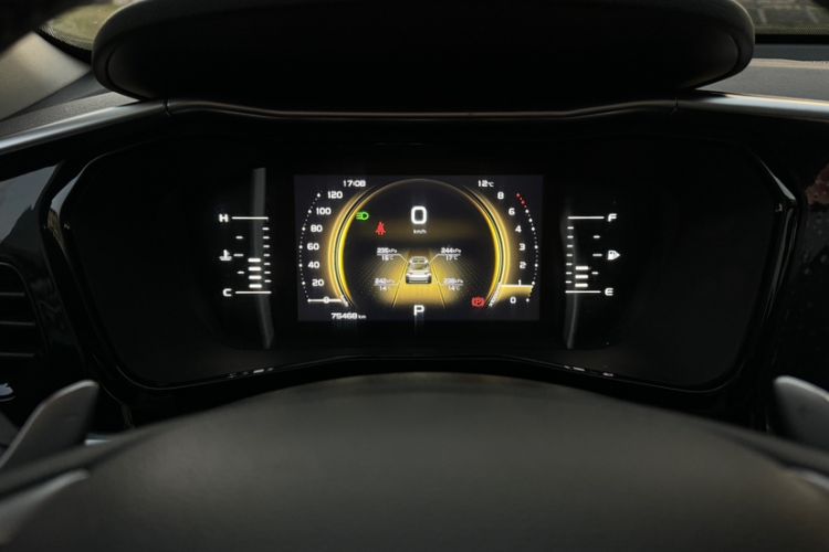 Used Geely Auto Monjaro 2020 High-Energy Edition 350T Yáoxīngzhě Odometer Close Up