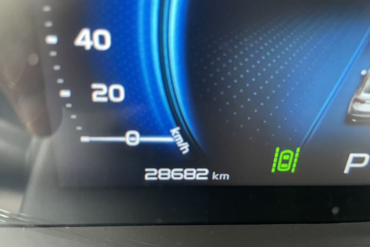 Used Geely Auto Monjaro 2020 High-Energy Edition 350T Yáoxīngzhě Odometer Close Up