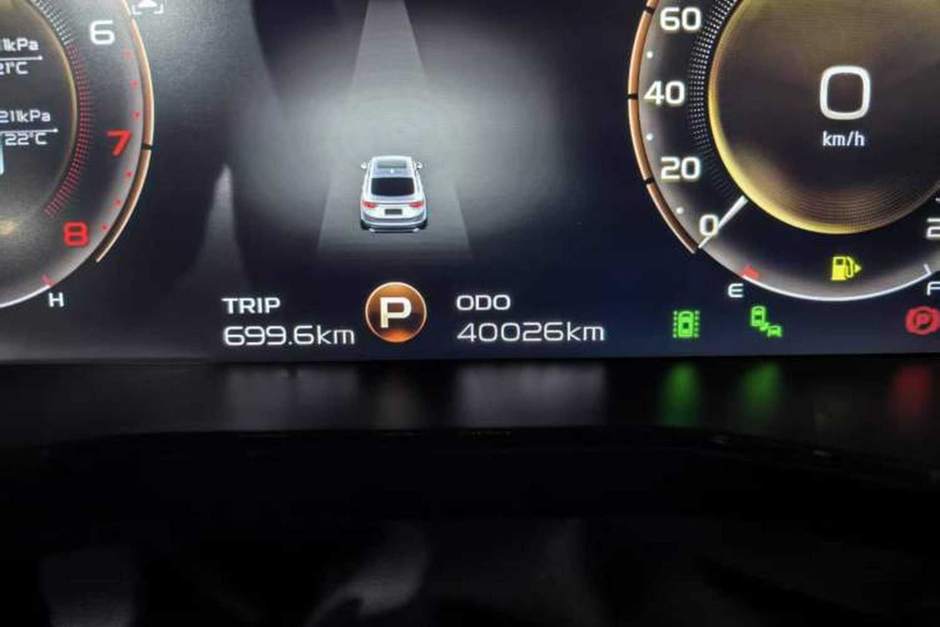 Used Geely Auto Monjaro 2020 High-Energy Edition 350T Yuxingzhe AWD Odometer Close Up