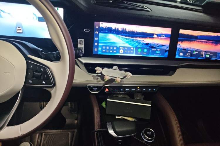 Used Geely Auto Monjaro L 2021 2.0TD DCT EVO Two-Wheel Drive Prestige Version Audio And AC Panel