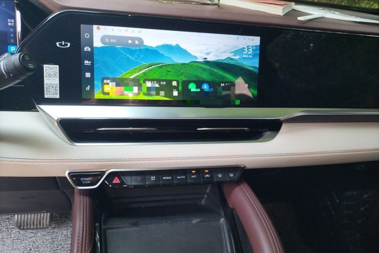 Used Geely Auto Monjaro L 2021 2.0TD High-Power Automatic All-Wheel-Drive Flagship Version Audio And AC Panel