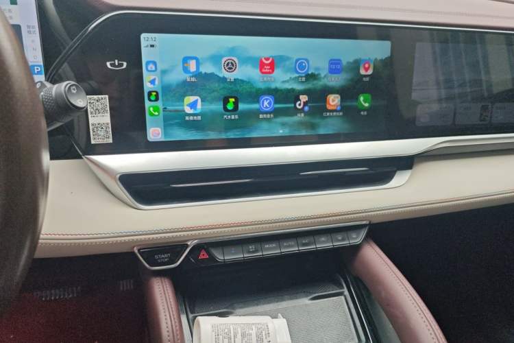 Used Geely Auto Monjaro L 2021 2.0TD DCT EVO Two-Wheel Drive Smart Luxury Version Audio And AC Panel