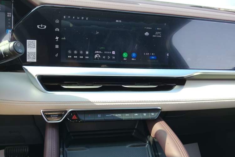 Used Geely Auto Monjaro L 2021 2.0TD High-Power Automatic All-Wheel-Drive Flagship Version Audio And AC Panel
