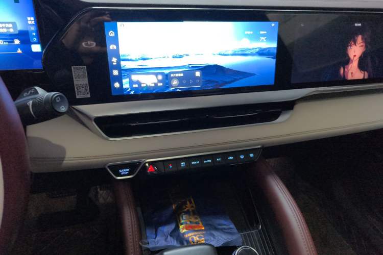 Used Geely Auto Monjaro L 2021 2.0TD DCT EVO Two-Wheel Drive Prestige Version Audio And AC Panel