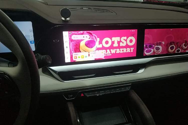 Used Geely Auto Monjaro L 2021 2.0TD DCT EVO Two-Wheel Drive Prestige Version Audio And AC Panel