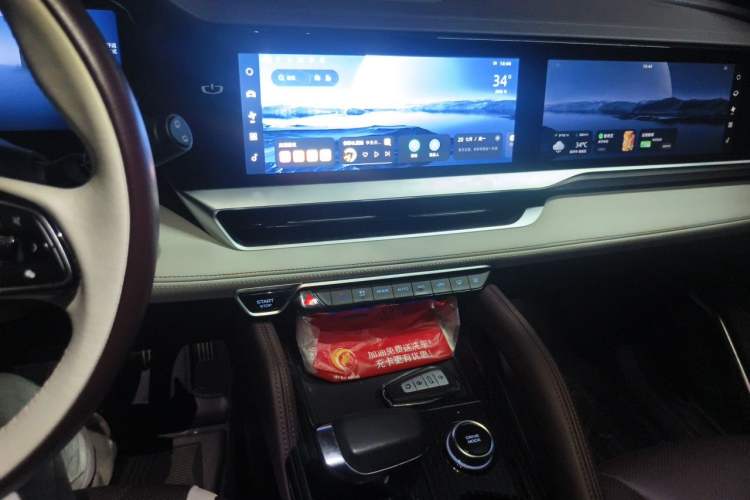 Used Geely Auto Monjaro L 2021 2.0TD DCT EVO Two-Wheel Drive Prestige Version Audio And AC Panel