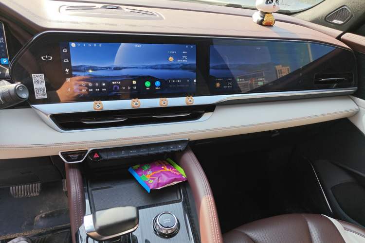 Used Geely Auto Monjaro L 2021 2.0TD DCT EVO Two-Wheel-Drive Flagship Version Audio And AC Panel