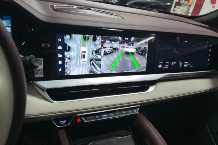 Used Geely Auto Monjaro L 2021 2.0TD High-Power Automatic All-Wheel-Drive Flagship Version Audio And AC Panel