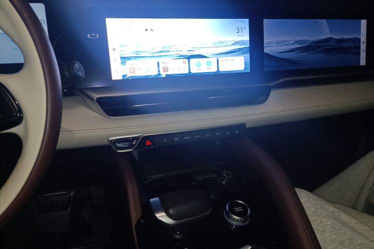 Used Geely Auto Monjaro L 2021 2.0TD DCT EVO Two-Wheel Drive Prestige Version Audio And AC Panel