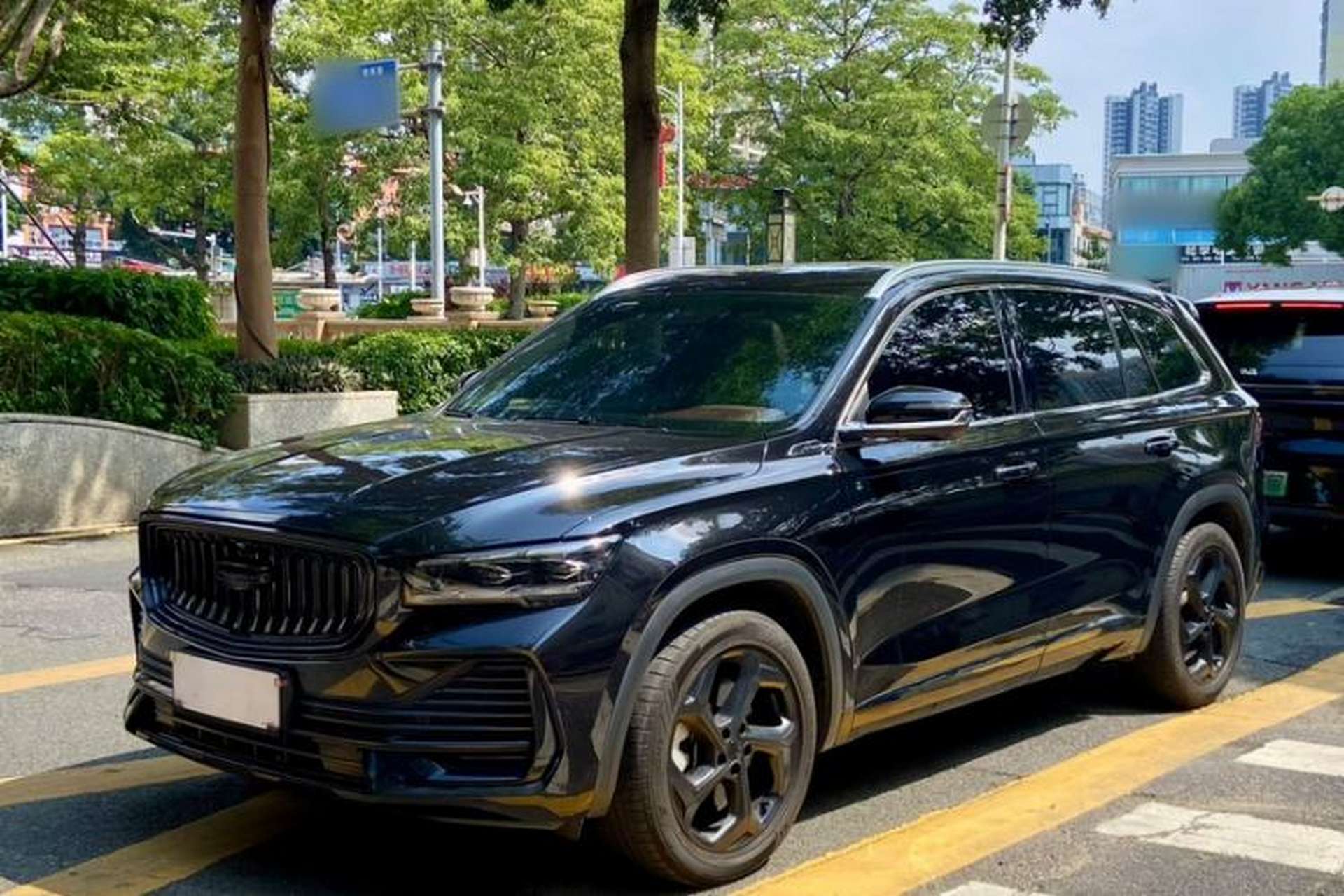 Used Geely Auto Monjaro L 2021 2.0TD High-Power Automatic All-Wheel Drive Luxury Version Front Left 45 Deg