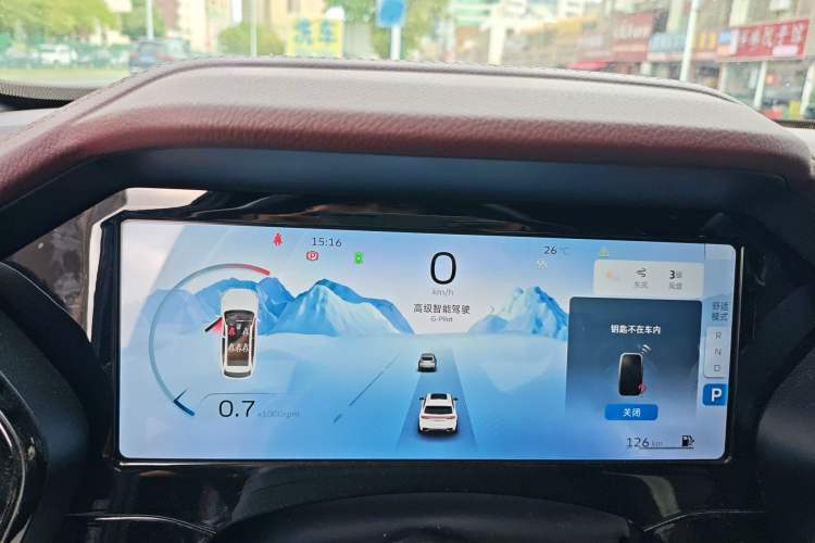 Used Geely Auto Monjaro L 2021 2.0TD DCT EVO Two-Wheel Drive Prestige Version Instrument Cluster