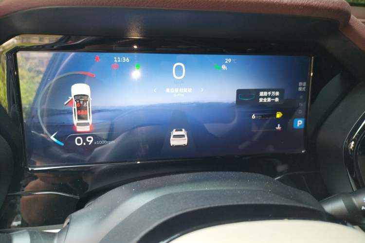 Used Geely Auto Monjaro L 2021 2.0TD High-Power Automatic All-Wheel-Drive Flagship Version Instrument Cluster