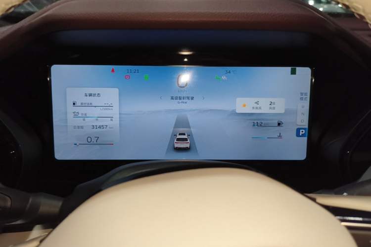 Used Geely Auto Monjaro L 2021 2.0TD DCT EVO Two-Wheel Drive Smart Luxury Version Instrument Cluster