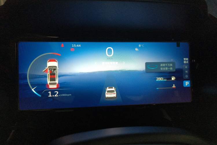 Used Geely Auto Monjaro L 2021 2.0TD DCT EVO Two-Wheel Drive Prestige Version Instrument Cluster