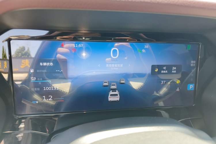 Used Geely Auto Monjaro L 2021 2.0TD DCT EVO Two-Wheel Drive Smart Luxury Version Instrument Cluster