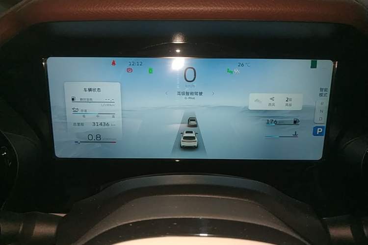 Used Geely Auto Monjaro L 2021 2.0TD DCT EVO Two-Wheel Drive Smart Luxury Version Instrument Cluster