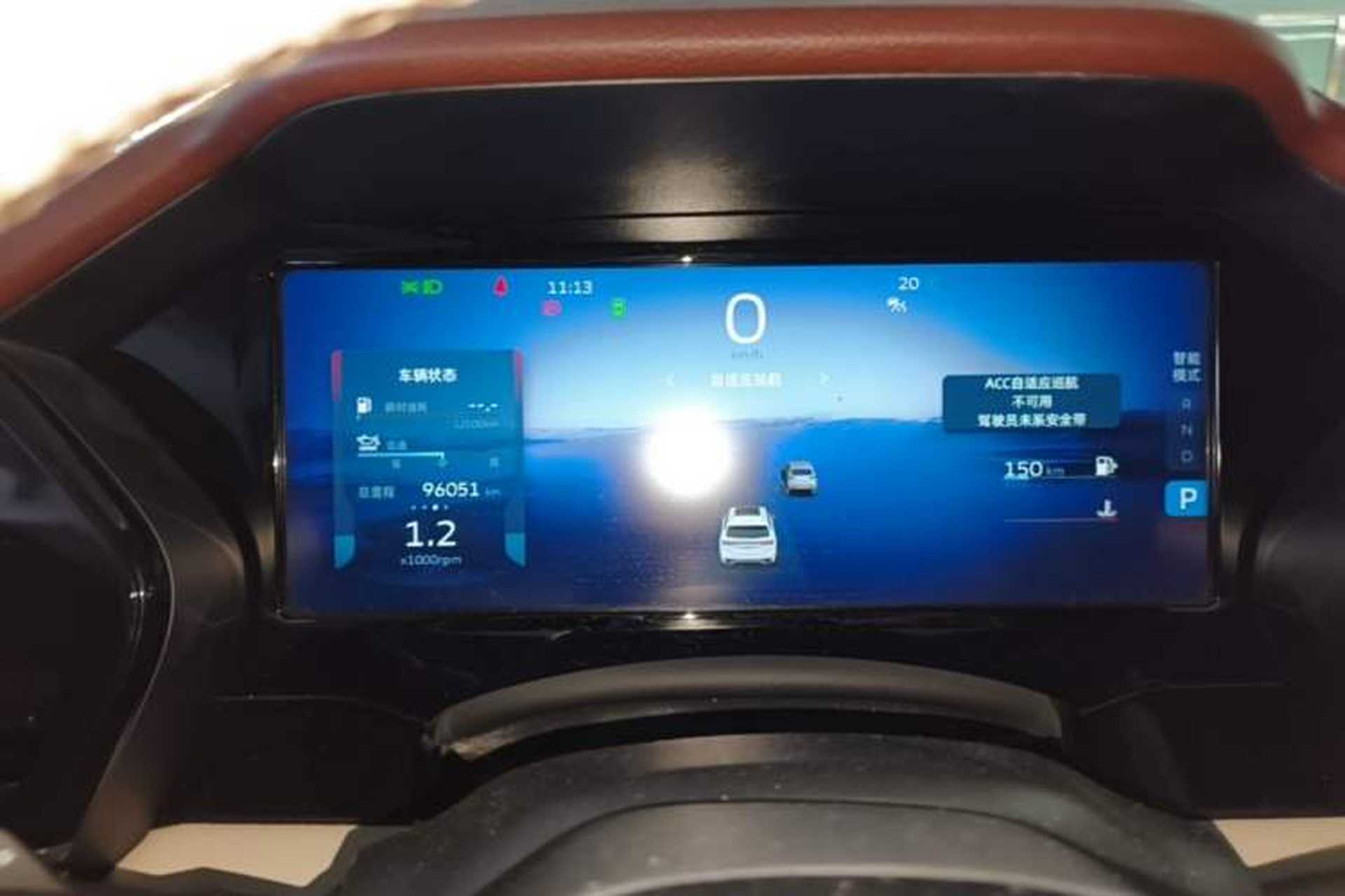Used Geely Auto Monjaro L 2021 2.0TD DCT EVO Two-Wheel Drive Prestige Version Instrument Cluster