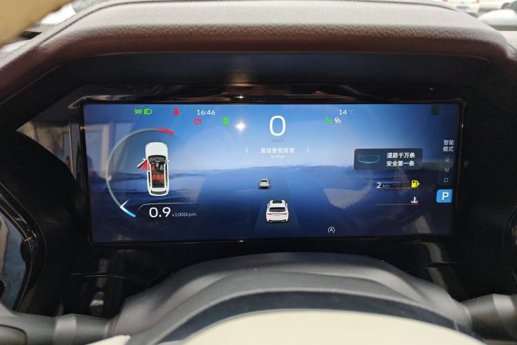 Used Geely Auto Monjaro L 2021 2.0TD DCT EVO Two-Wheel Drive Smart Luxury Version Instrument Cluster