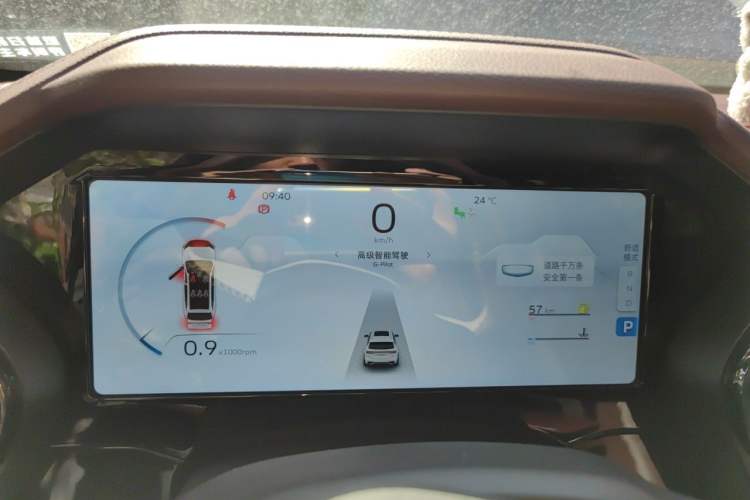 Used Geely Auto Monjaro L 2021 2.0TD DCT EVO Two-Wheel Drive Smart Luxury Version Instrument Cluster