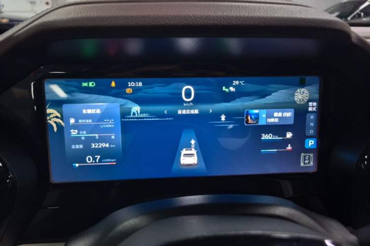 Used Geely Auto Monjaro L 2021 2.0TD High-Power Automatic All-Wheel-Drive Flagship Version Instrument Cluster