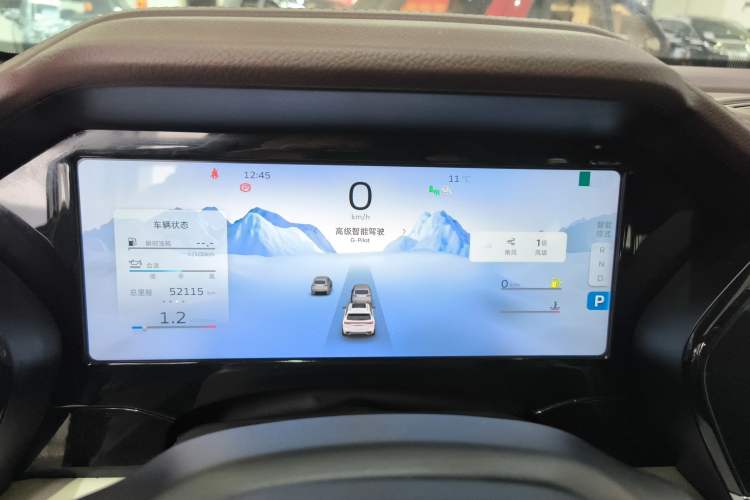 Used Geely Auto Monjaro L 2021 2.0TD DCT EVO Two-Wheel-Drive Flagship Version Instrument Cluster