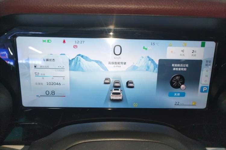 Used Geely Auto Monjaro L 2021 2.0TD DCT EVO Two-Wheel Drive Smart Luxury Version Instrument Cluster