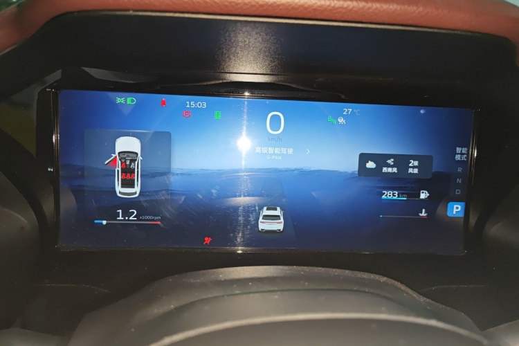 Used Geely Auto Monjaro L 2021 2.0TD DCT EVO Two-Wheel Drive Smart Luxury Version Instrument Cluster