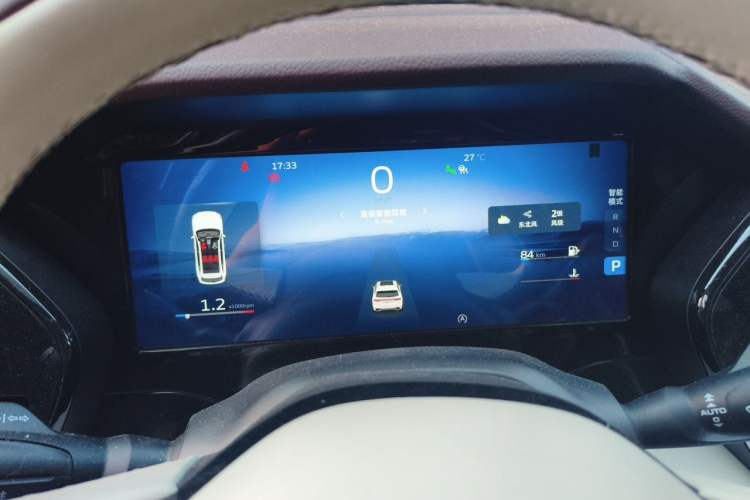 Used Geely Auto Monjaro L 2021 2.0TD DCT EVO Two-Wheel Drive Smart Luxury Version Instrument Cluster