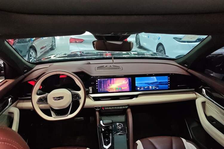Used Geely Auto Monjaro L 2021 2.0TD DCT EVO Two-Wheel Drive Smart Luxury Version Interior 2