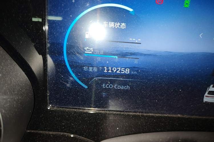 Used Geely Auto Monjaro L 2021 2.0TD DCT EVO Two-Wheel Drive Smart Luxury Version Odometer Close Up