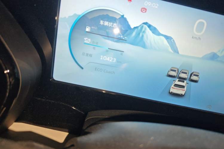 Used Geely Auto Monjaro L 2021 2.0TD DCT EVO Two-Wheel Drive Smart Luxury Version Odometer Close Up